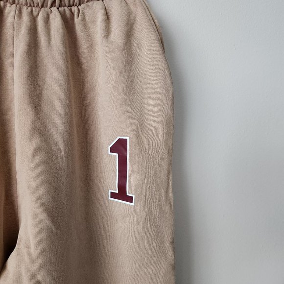 NWT Zara Varsity Washed Effect Sweatshirt & Pants - Picture 7 of 8